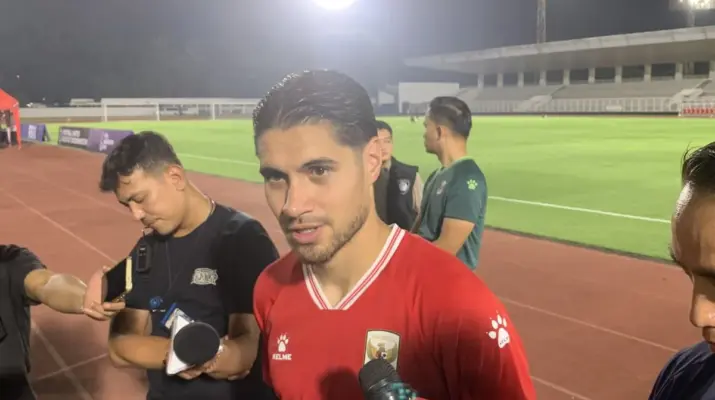 Kevin Diks Bangga Dipercaya Jadi Kapten Timnas Indonesia di FIFA ASEAN Cup 2026